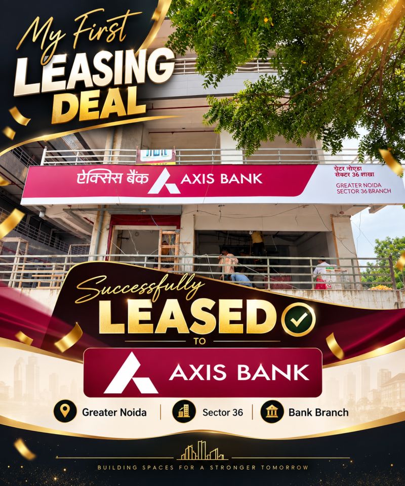 Successfully Leased to Axis Bank